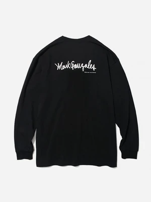 (LT03) LOGO LONG SLEEVE-BLACK